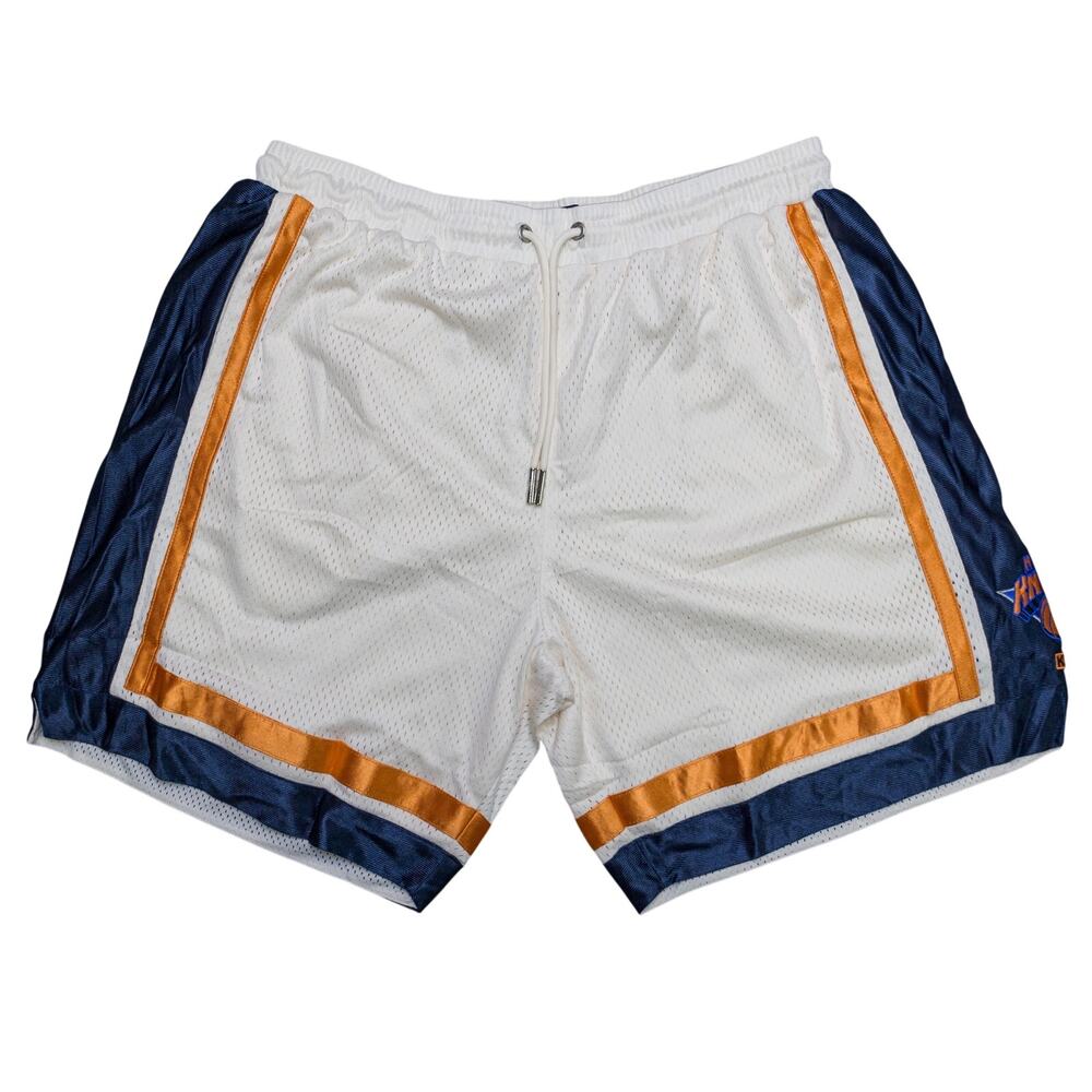 Kith x New York Knicks Mesh Leon Short Sandrift Size L